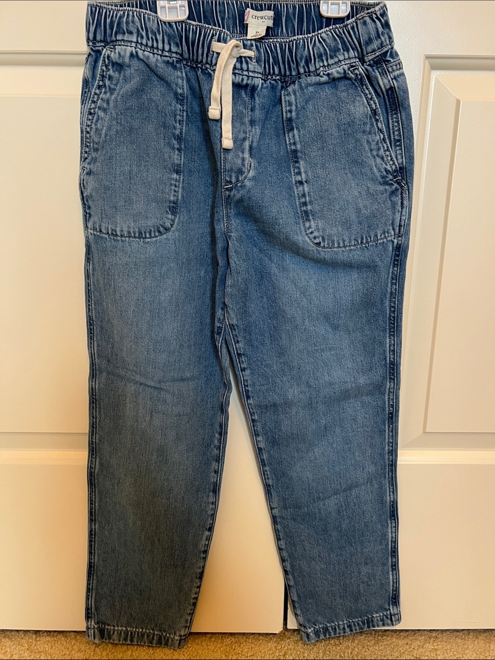 Crewcuts Girls drawstring jeans